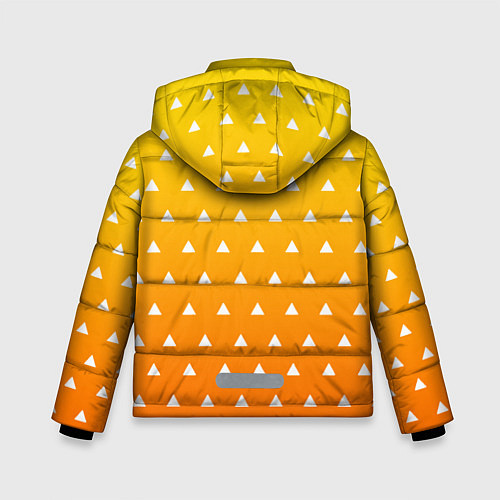 Зимняя куртка для мальчика ЗЕНИЦУ ZENITSU / 3D-Светло-серый – фото 2