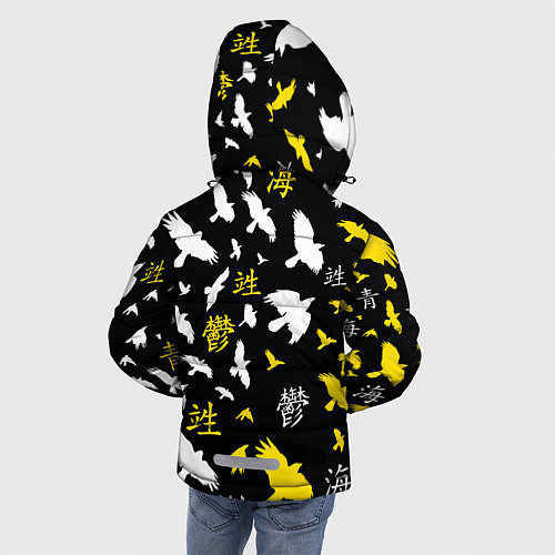 Зимняя куртка для мальчика ЗЕНИЦУ АГАЦУМА / 3D-Черный – фото 4