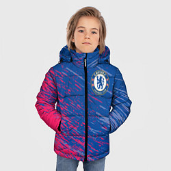 Куртка зимняя для мальчика CHELSEA, цвет: 3D-черный — фото 2