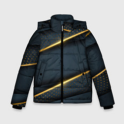 Зимняя куртка для мальчика 3D luxury gold