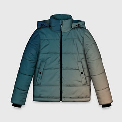 Куртка зимняя для мальчика Первые лучи солнца, цвет: 3D-черный