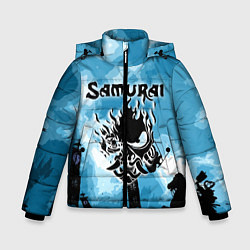 Куртка зимняя для мальчика SAMURAI KING 2077, цвет: 3D-черный