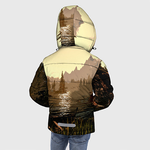 Зимняя куртка для мальчика The Elder Scrolls Online / 3D-Черный – фото 4