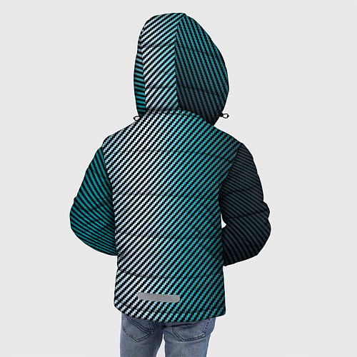 Зимняя куртка для мальчика Carbon Blue / 3D-Черный – фото 4