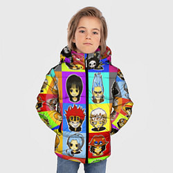 Куртка зимняя для мальчика ONE PIECE ВАН ПИС УЗОР, цвет: 3D-красный — фото 2