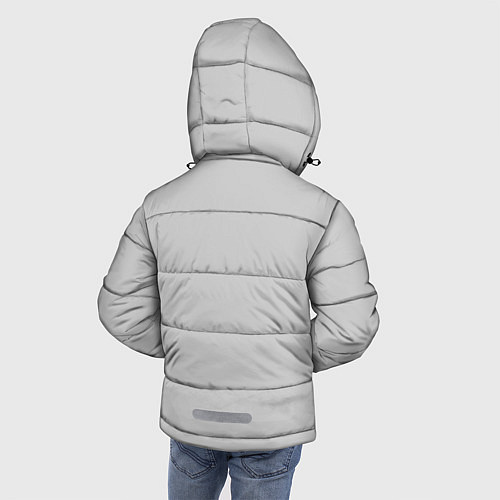 Зимняя куртка для мальчика Cat and Robot ЛСР / 3D-Черный – фото 4
