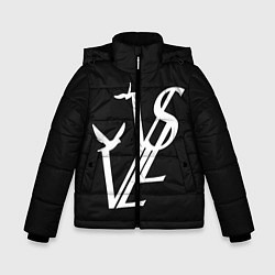 Куртка зимняя для мальчика Soda Luv Логотип, цвет: 3D-черный