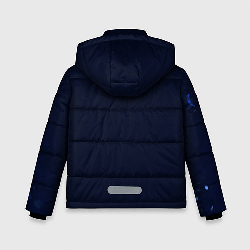 Зимняя куртка для мальчика Лионель Месси Барселона 10 / 3D-Светло-серый – фото 2