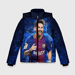 Зимняя куртка для мальчика Лионель Месси Барселона 10