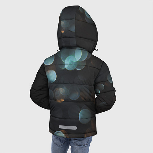 Зимняя куртка для мальчика Боке / 3D-Черный – фото 4
