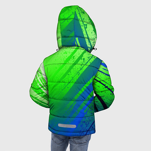 Зимняя куртка для мальчика Бернарду Силва Манчестер Сити / 3D-Черный – фото 4