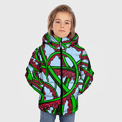 Куртка зимняя для мальчика Кракен Kraken, цвет: 3D-черный — фото 2
