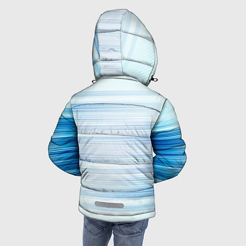 Зимняя куртка для мальчика Акула / 3D-Черный – фото 4