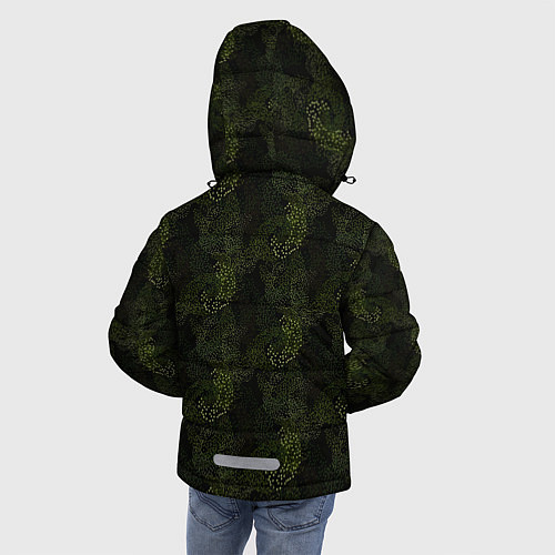 Зимняя куртка для мальчика Рыбалка на щуку / 3D-Черный – фото 4
