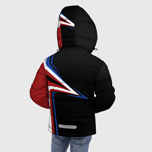 Зимняя куртка для мальчика РОССИЯ RUSSIA UNIFORM / 3D-Черный – фото 4