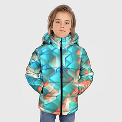 Куртка зимняя для мальчика Пара, цвет: 3D-черный — фото 2