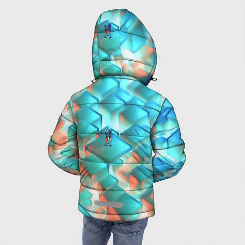 Зимняя куртка для мальчика Пара / 3D-Черный – фото 4