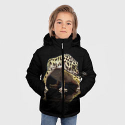 Куртка зимняя для мальчика ЭУБЛЕФАР EUBLEPHARIS, цвет: 3D-черный — фото 2