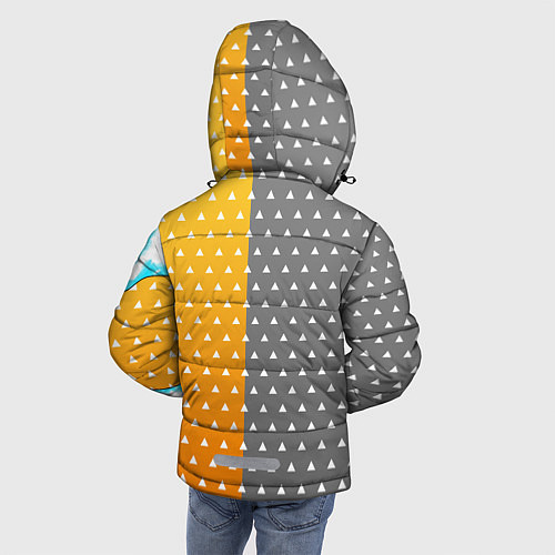 Зимняя куртка для мальчика ПУТЬ ЗЕНИЦУ КЛИНОК / 3D-Черный – фото 4