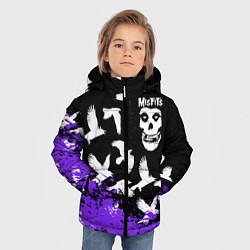 Куртка зимняя для мальчика MISFITS 6, цвет: 3D-светло-серый — фото 2