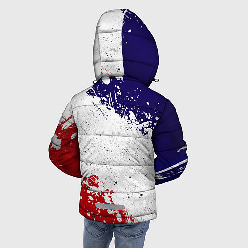 Зимняя куртка для мальчика Сборная Франции / 3D-Черный – фото 4