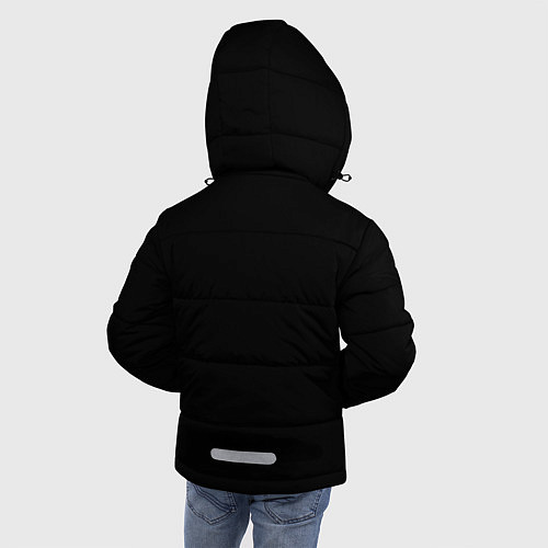 Зимняя куртка для мальчика The Dude Abides Lebowski / 3D-Черный – фото 4