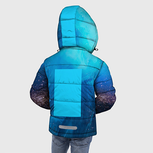 Зимняя куртка для мальчика Love Death And Robots Зима Блю / 3D-Черный – фото 4