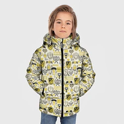 Куртка зимняя для мальчика Кубок Дэвиса, цвет: 3D-черный — фото 2