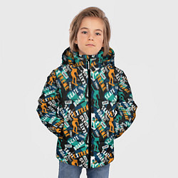 Куртка зимняя для мальчика SKATEBOARD, цвет: 3D-черный — фото 2