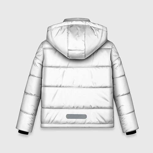 Зимняя куртка для мальчика EVANGELION ПИЛОТ EVA / 3D-Светло-серый – фото 2