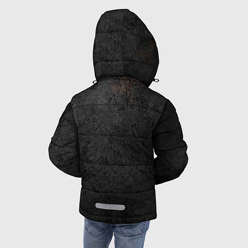 Зимняя куртка для мальчика MINECRAFT TEXTURE IRON / 3D-Красный – фото 4