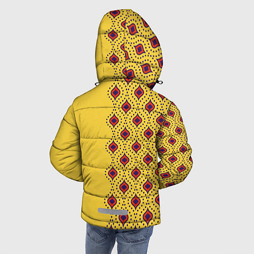 Зимняя куртка для мальчика Pattern Armenia / 3D-Черный – фото 4