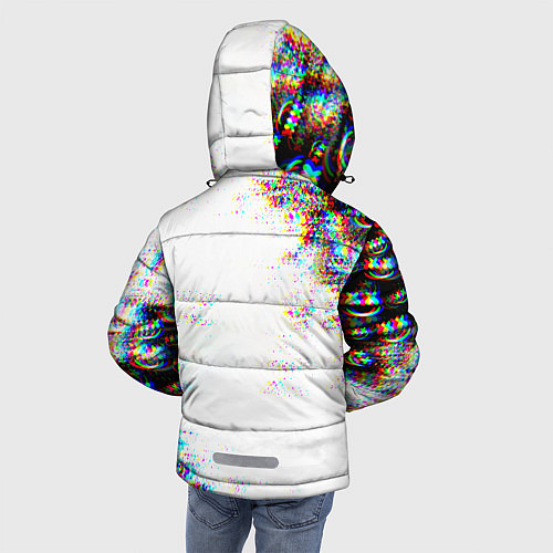 Зимняя куртка для мальчика MARSHMELLOW GLITCH / 3D-Черный – фото 4