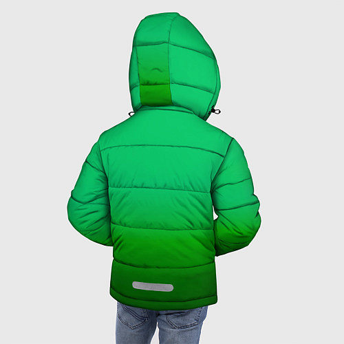 Зимняя куртка для мальчика BMW GREEN STYLE / 3D-Черный – фото 4