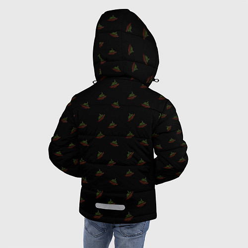 Зимняя куртка для мальчика Wasabi Gothic / 3D-Черный – фото 4