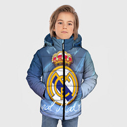 Куртка зимняя для мальчика FC РЕАЛ МАДРИД, цвет: 3D-светло-серый — фото 2