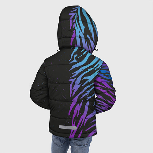 Зимняя куртка для мальчика Tiger Neon / 3D-Красный – фото 4