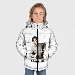 Куртка зимняя для мальчика Мурад братишка, цвет: 3D-черный — фото 2