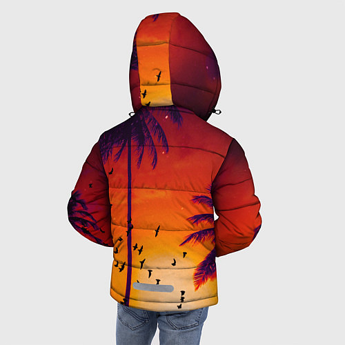 Зимняя куртка для мальчика РАЙСКОЕ НАСЛАЖДЕНИЕ / 3D-Черный – фото 4