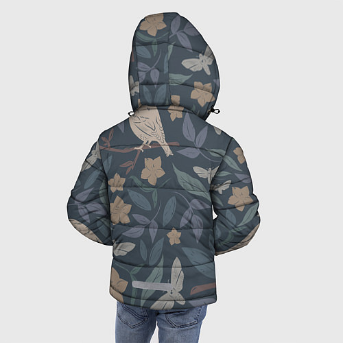 Зимняя куртка для мальчика Летняя полночь / 3D-Черный – фото 4