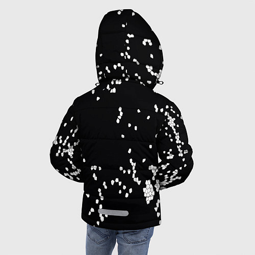 Зимняя куртка для мальчика Мерин / 3D-Черный – фото 4