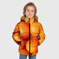 Куртка зимняя для мальчика Мандаринчик чик, цвет: 3D-красный — фото 2