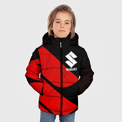 Куртка зимняя для мальчика SUZUKI СУЗУКИ СПОРТ ЯПОНИЯ, цвет: 3D-черный — фото 2