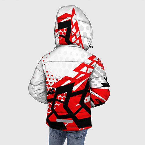 Зимняя куртка для мальчика Toyota Тойота / 3D-Черный – фото 4