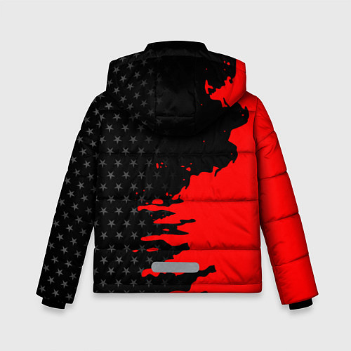 Зимняя куртка для мальчика МАНЧЕСТЕР ЮНАЙТЕД FCMU MANCHESTER UNITED RED DEVIL / 3D-Светло-серый – фото 2