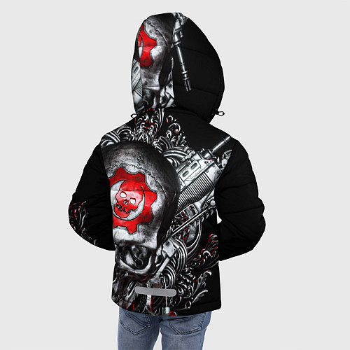 Зимняя куртка для мальчика Gears of War Gears 5 / 3D-Черный – фото 4