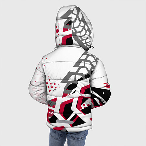 Зимняя куртка для мальчика Nissan Ниссан / 3D-Черный – фото 4