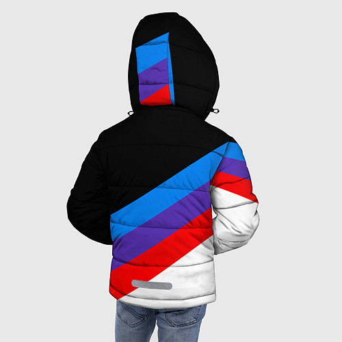 Зимняя куртка для мальчика MPower BMW / 3D-Черный – фото 4