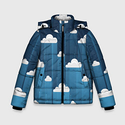 Зимняя куртка для мальчика Облака в очереди