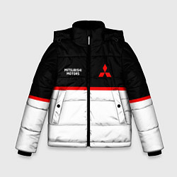 Куртка зимняя для мальчика Mitsubushi Два цвета, цвет: 3D-черный